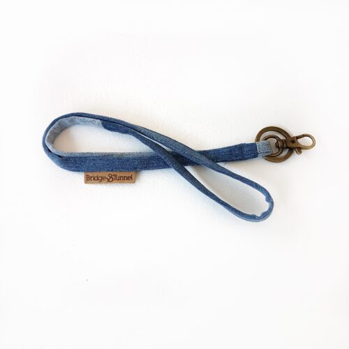 Schlüsselband - blau (39cm)