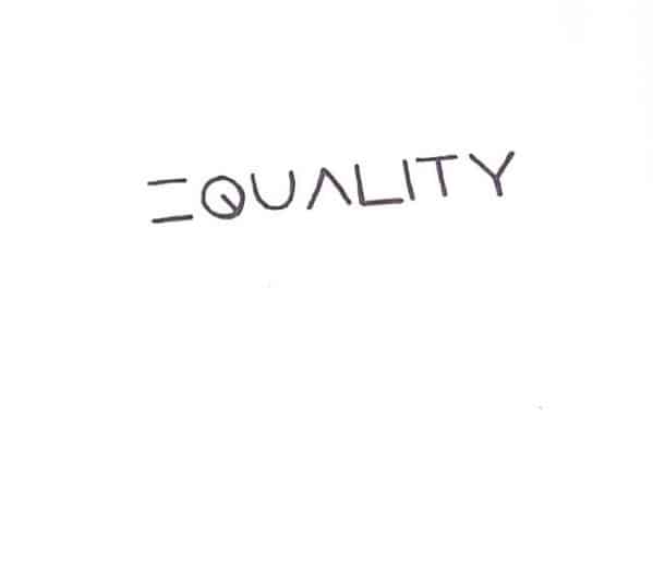 equality shirt bumbag gleichheit