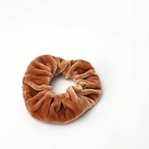 Scrunchie velvet - amber