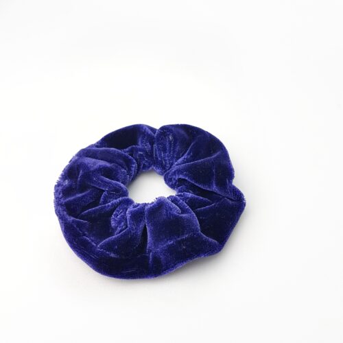 Scrunchie velvet - cobalt