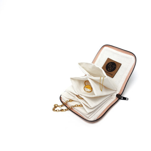 Schmucketui Leinen apricot