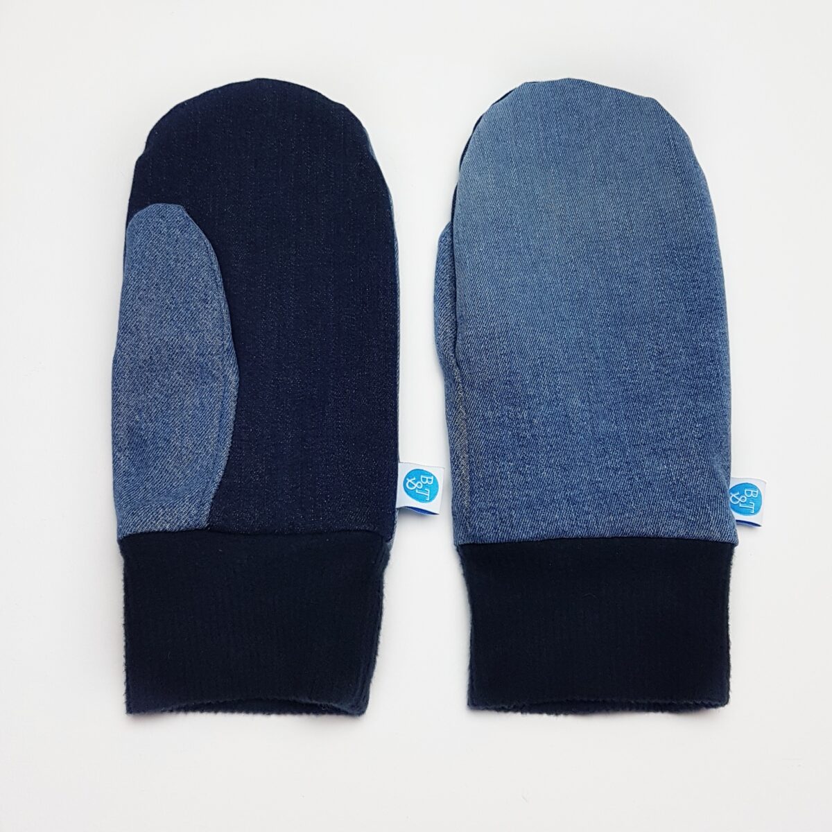 Handschuhe Denim blue Unikat