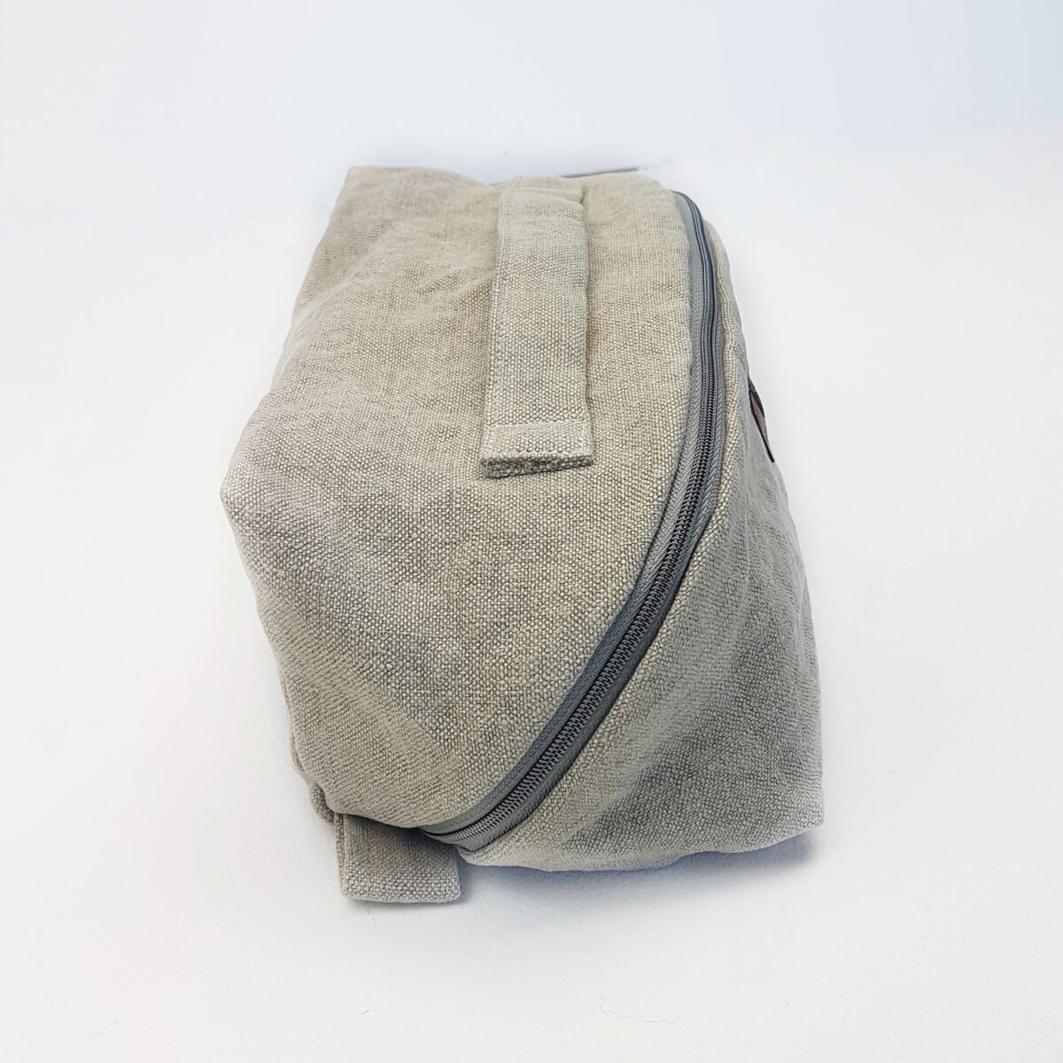 Kosmetiktasche Leinen pure Unikat