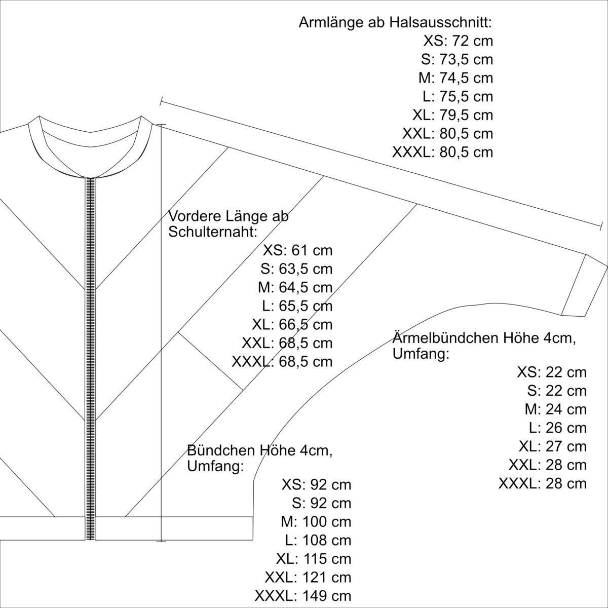Blouson Remix, Größe XS