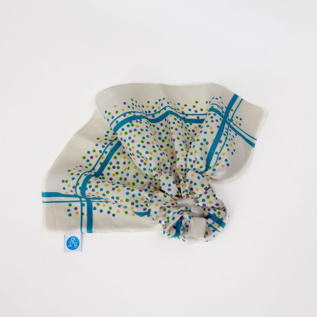Scrunchie Remix mit Tuch