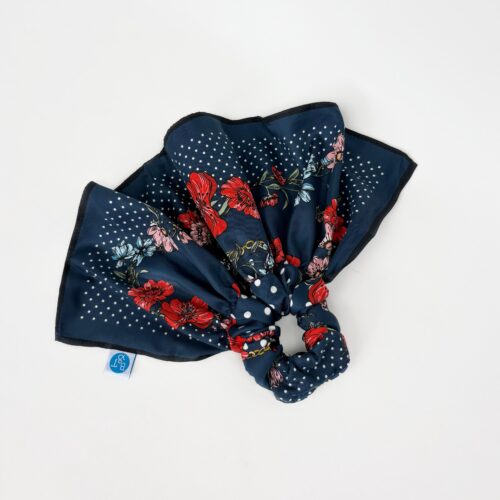 Scrunchie Remix mit Tuch