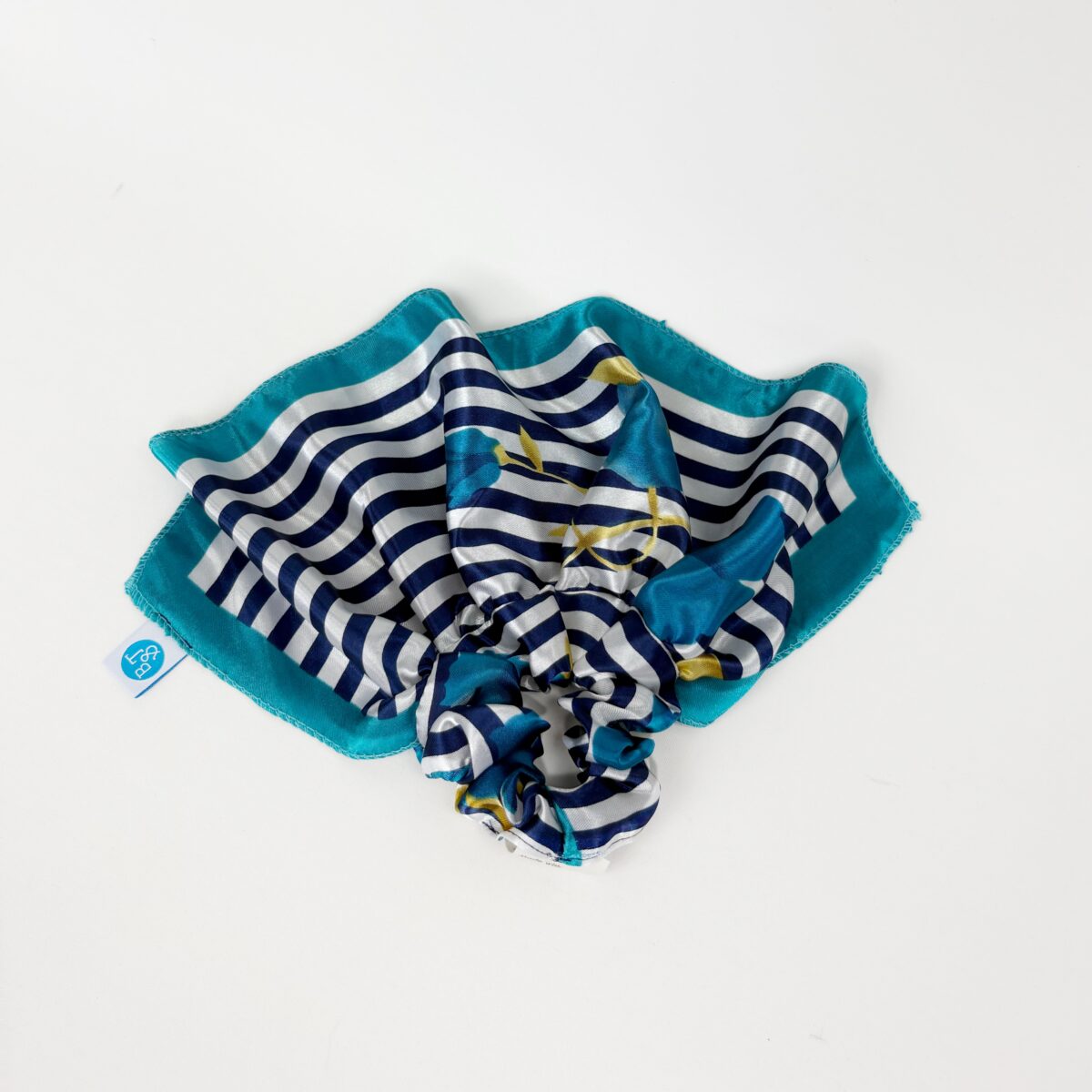 Scrunchie Remix mit Tuch