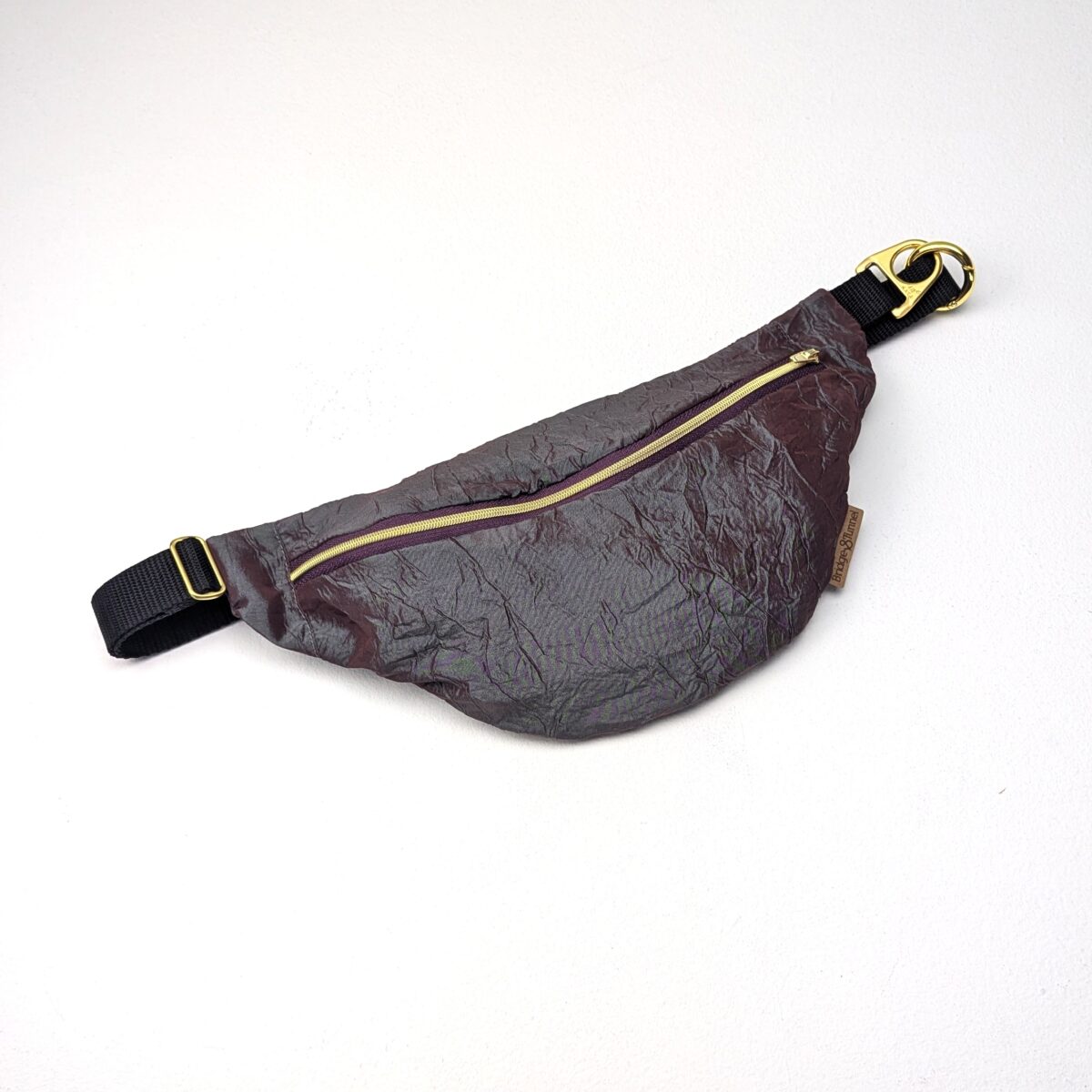 Hipbag sparkle burgundy