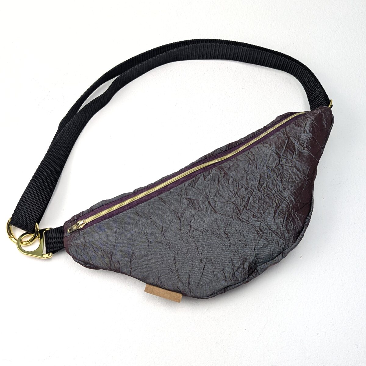 Hipbag sparkle burgundy