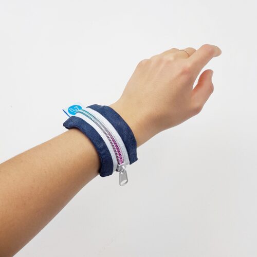 Handgelenktasche Colorido - berry