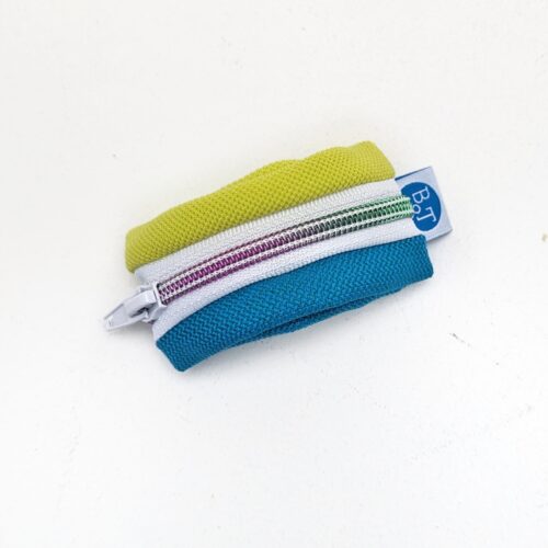 Handgelenkstasche Colorido Rimini blau gelb