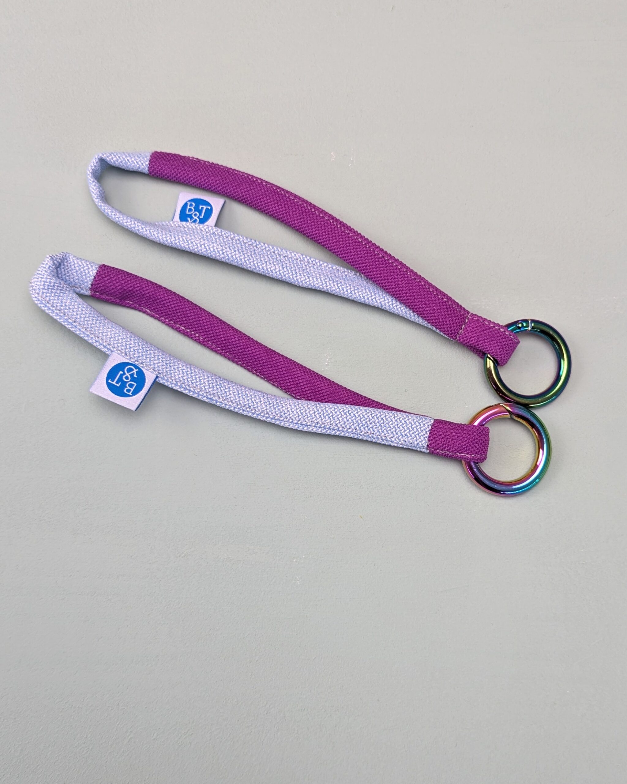 Schlüsselband Colorido Lissabon pink hellblau