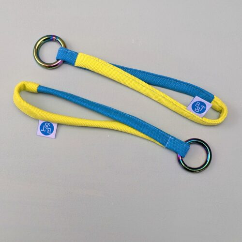 Schlüsselband Colorido Rimini blau gelb