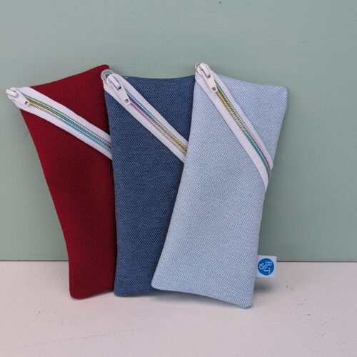 Brillenetui Colorido hellblau